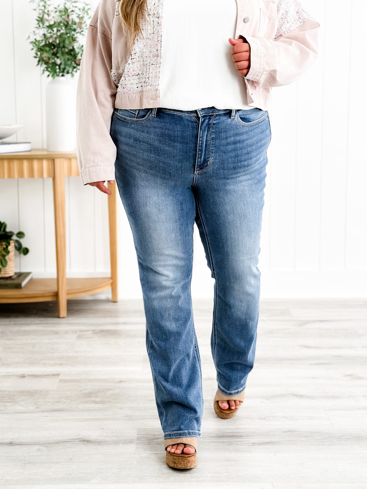 Tummy Control Bootcut Jeans (Buy 2 Free Shipping)