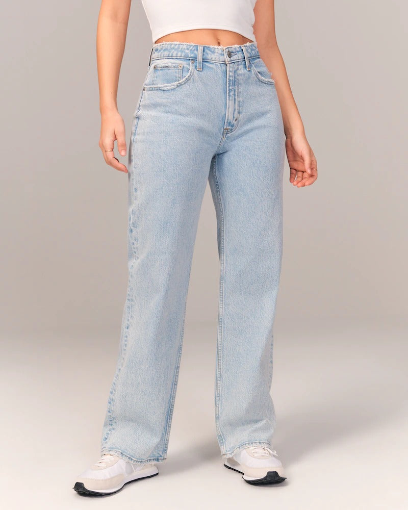 Women's Straight Fit Casual Jeans
