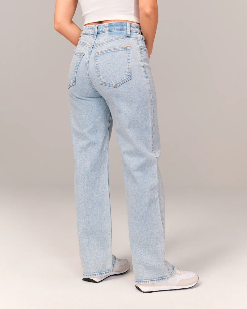 Women's Straight Fit Casual Jeans