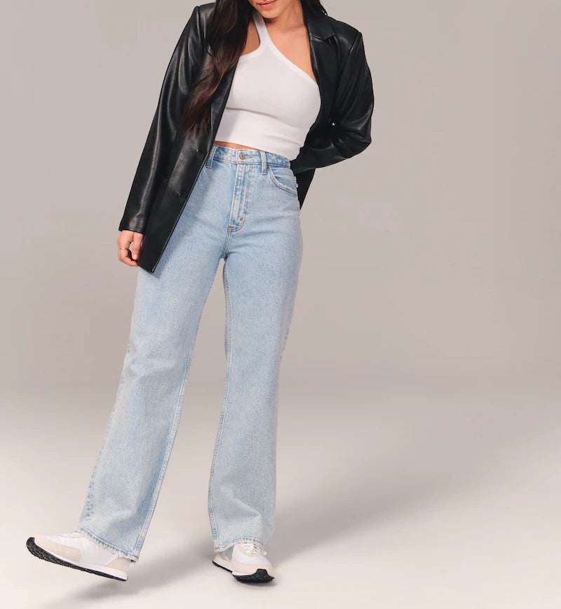 Women's Straight Fit Casual Jeans