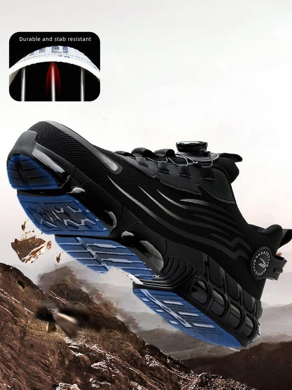 Men's Lightweight Anti-smash and Anti-puncture Safety Shoes