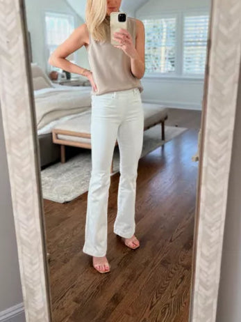 New Fitted Vintage Flared Jeans (Buy 2 Free Shipping)