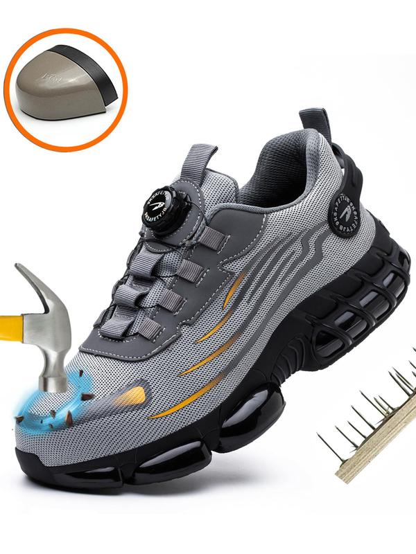 Men's Lightweight Anti-smash and Anti-puncture Safety Shoes