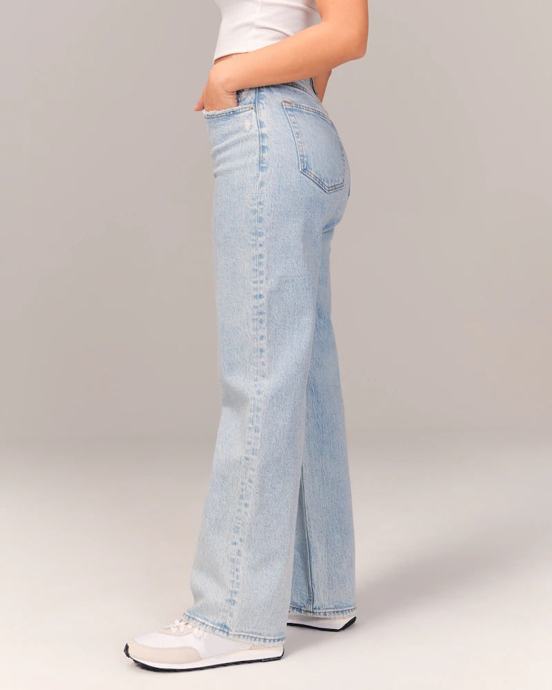 Women's Straight Fit Casual Jeans