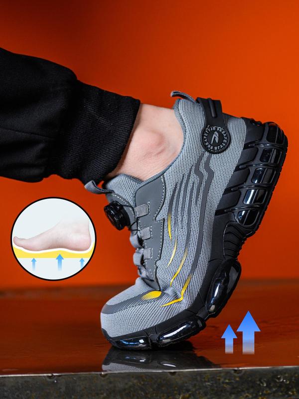 Men's Lightweight Anti-smash and Anti-puncture Safety Shoes